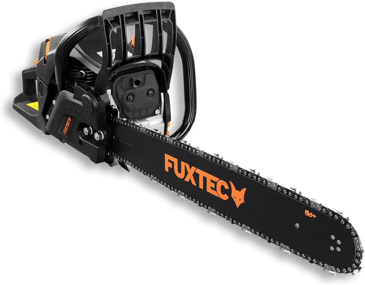 FUXTEC Benzin Kettensäge FX-KS262 – Motorsäge 2,85kw 61,5ccm Hubraum & EASY-Start – Schwertlänge 20 Zoll inkl. Schwertschutz & Tragetasche