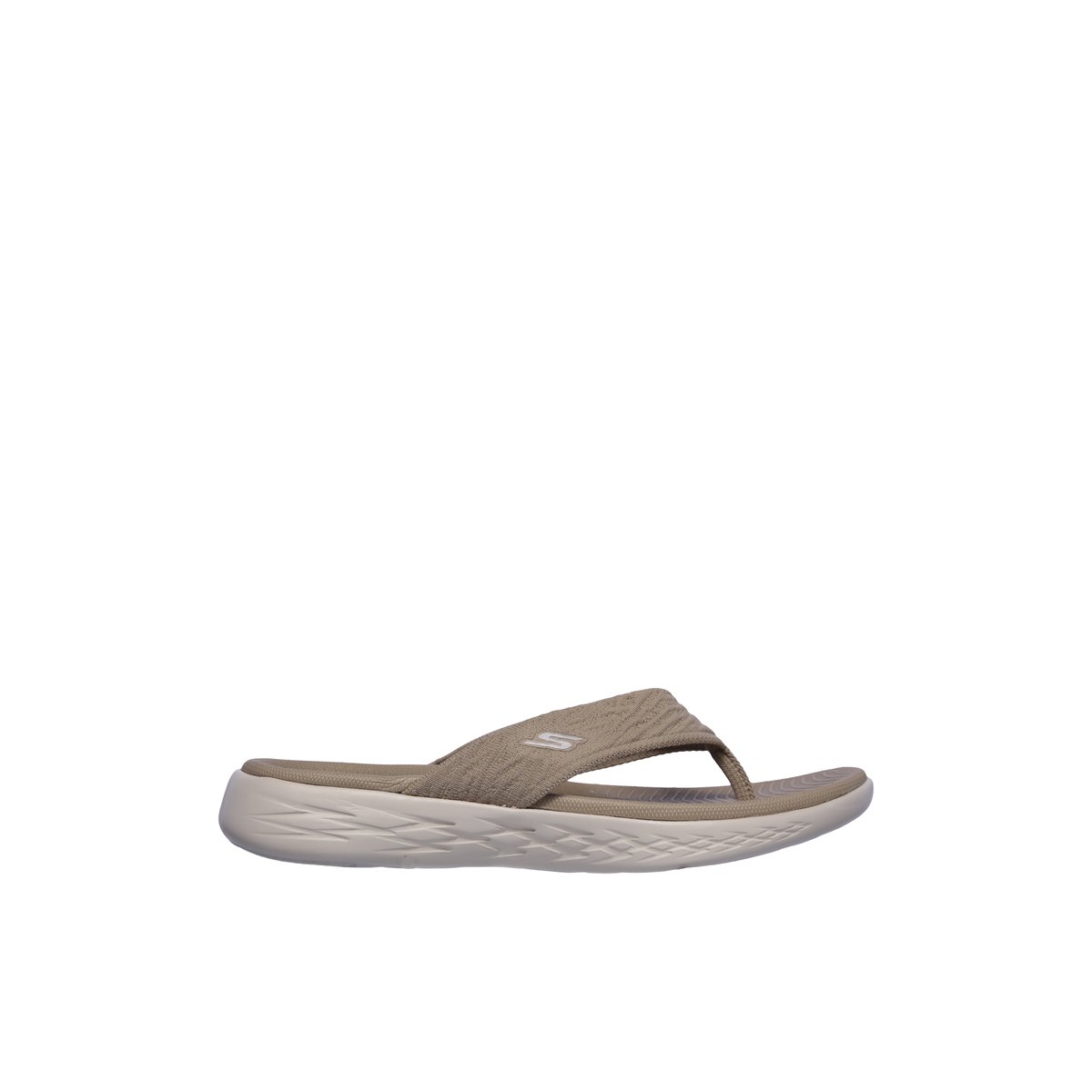 2X les points-Otg_600sunny-Tongs sandales - Talon plat - Autre Beige