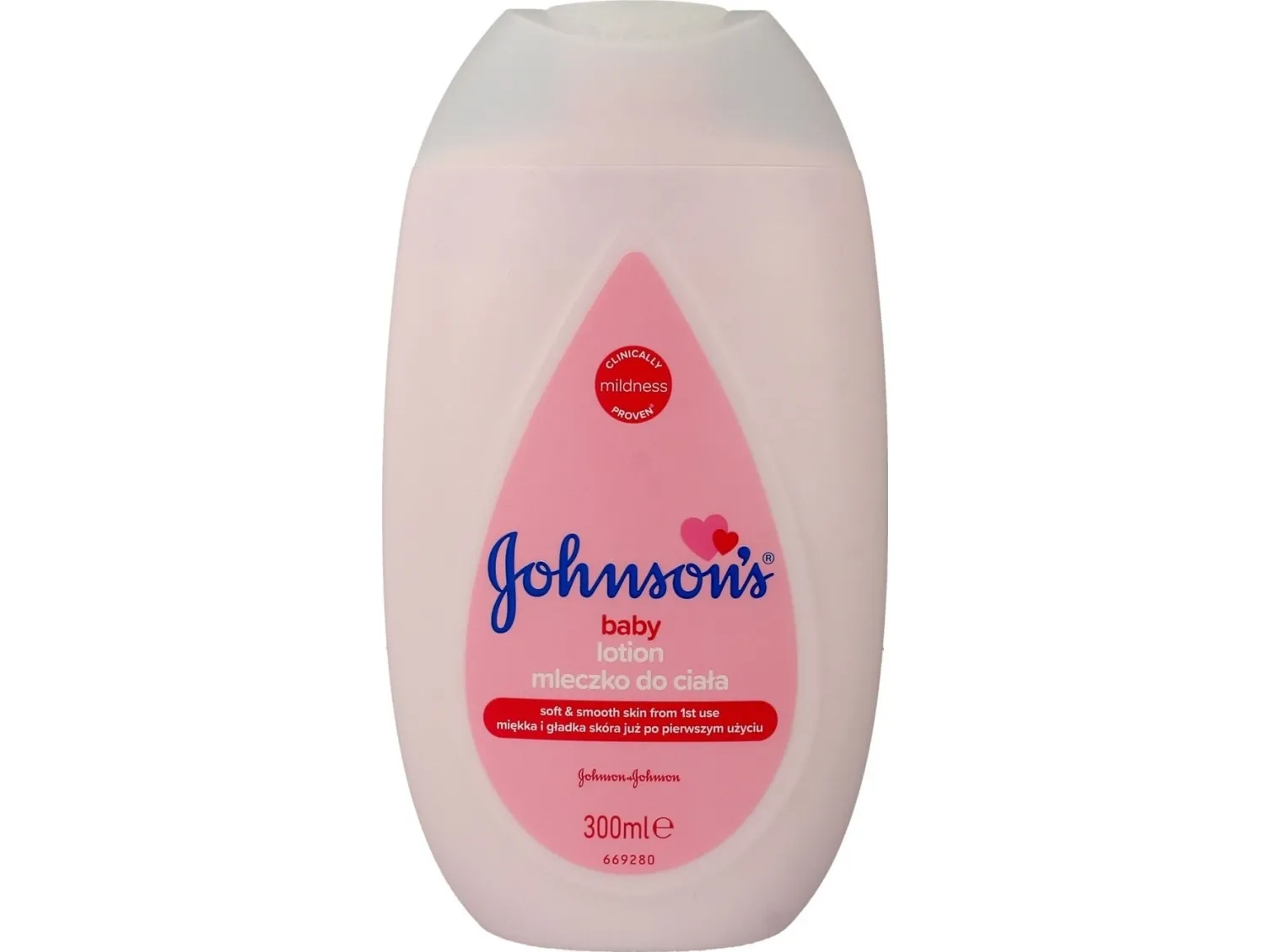 JOHN BABY Pink milk/body 300ml.