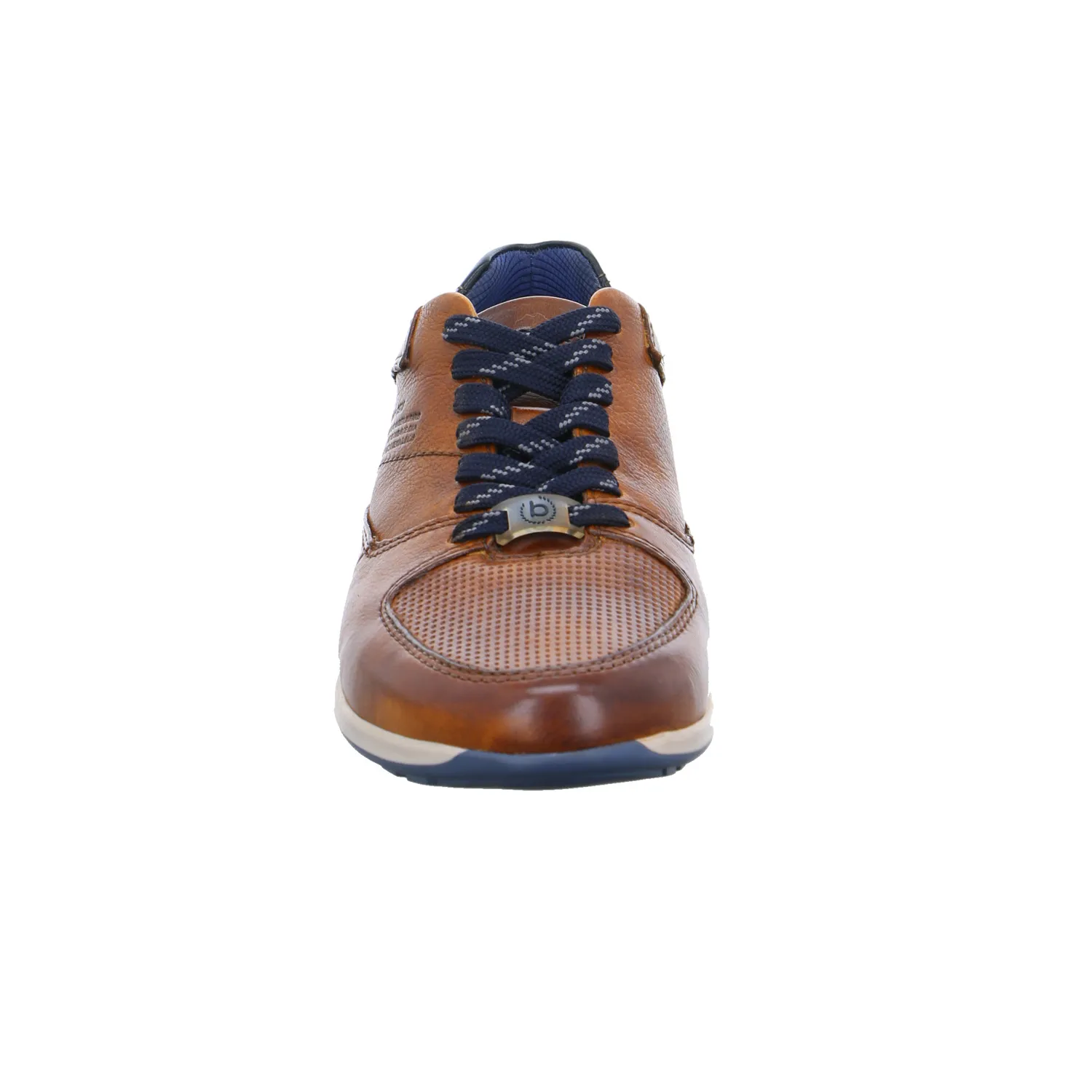 BUGATTI SHOES Halbschuhe Sneaker Cognac Leder