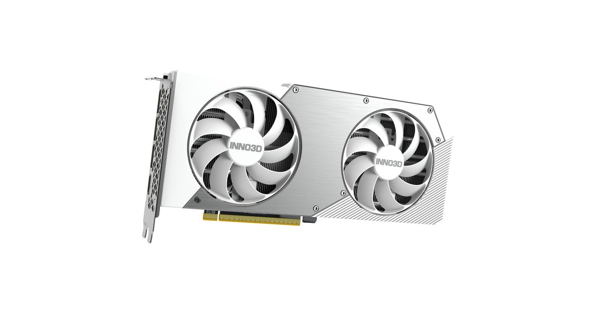 INNO3DGeForce RTX 5070 TWIN X2 OC WHITE grafische kaart  (Wit, DLSS 4, 3x DisplayPort, 1x HDMI 2.1)