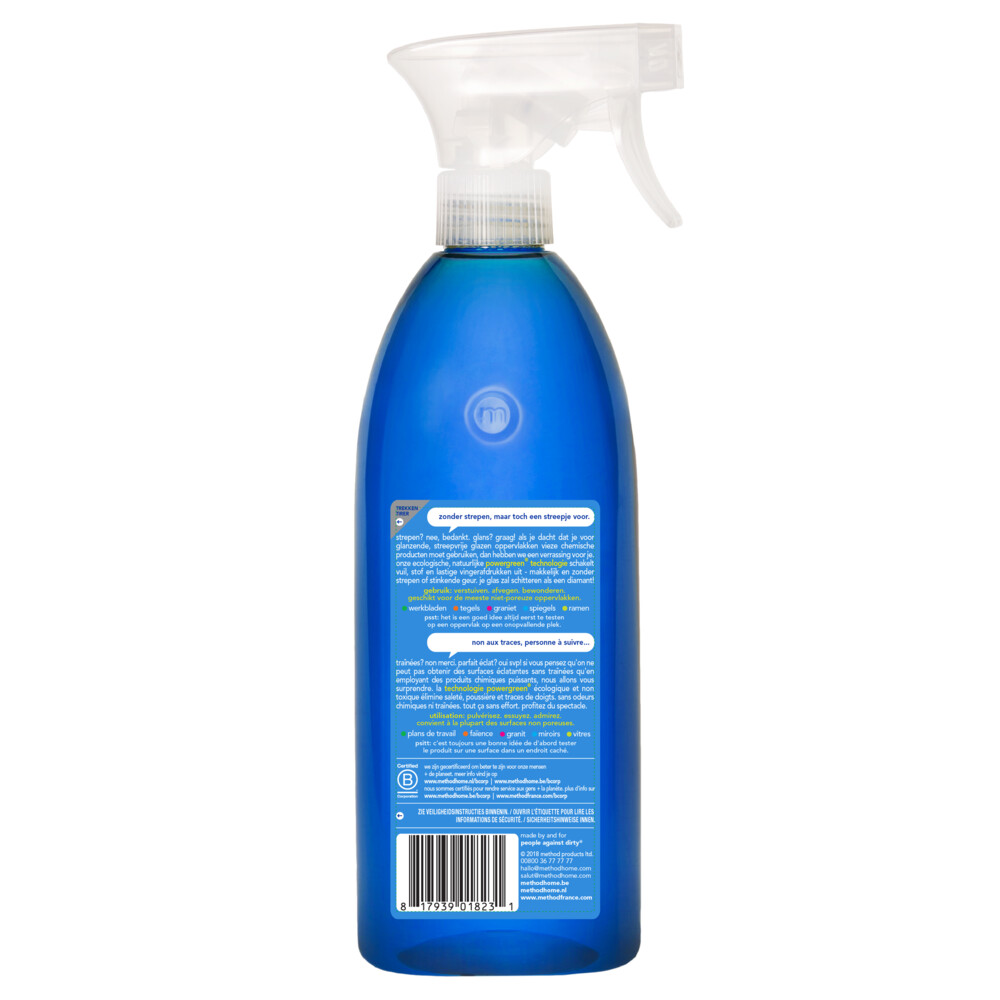 Method Glasreiniger Spray490 ml