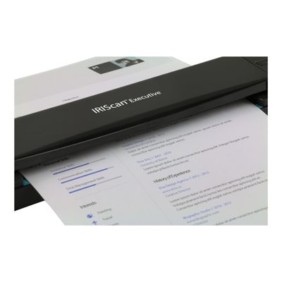 IRIS IRIScan Executive 4 - scanner de documents A4 - portable - 600 ppp x 600 ppp - blanc