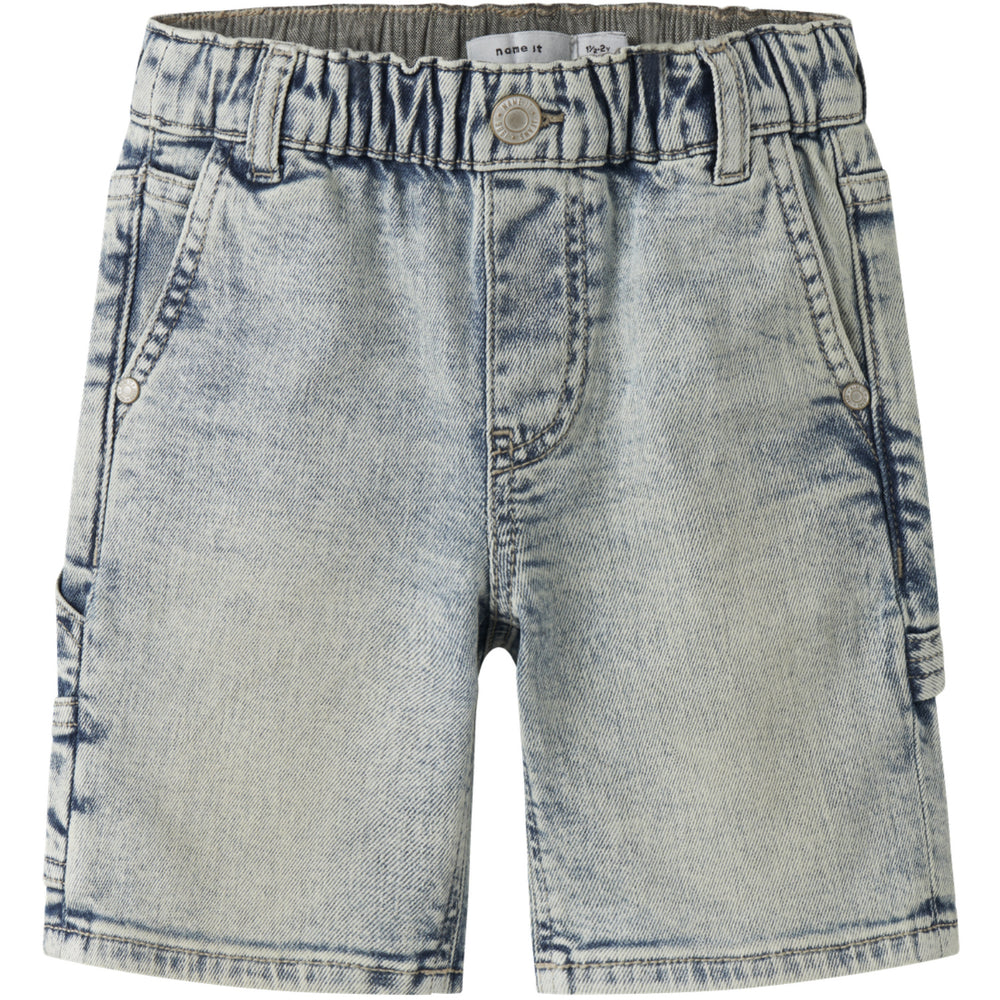 Køb Name It Vintage Medium Blue Denim Nmmben Loose Dnm Bermuda 8620-Bc Noos