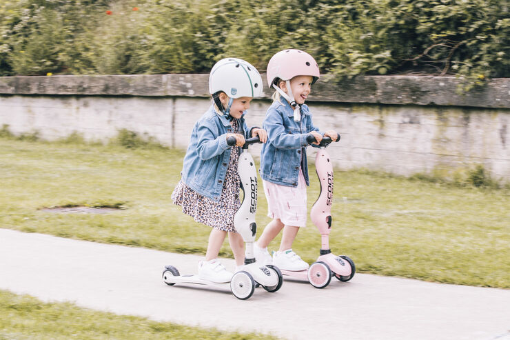 Scoot & Ride HELMET XXS - ROSE Lyserød