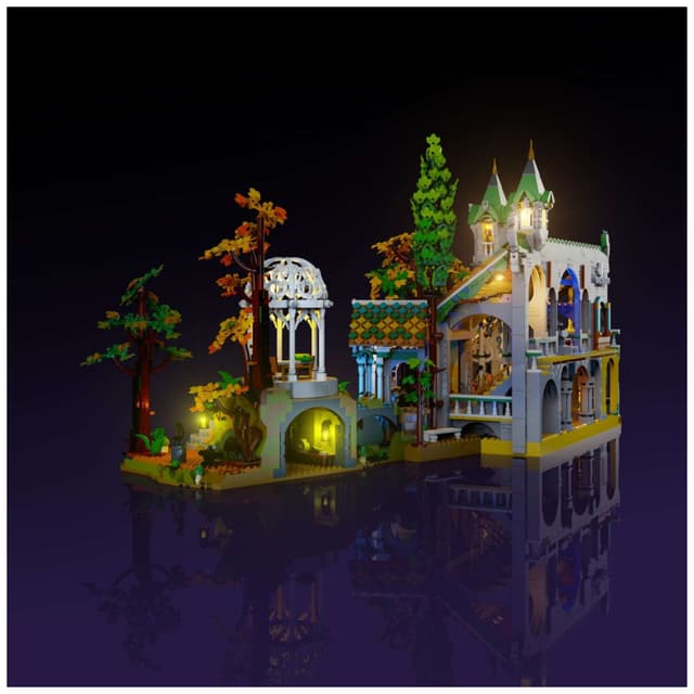 Light My Bricks™ LotR Rivendell lyskit