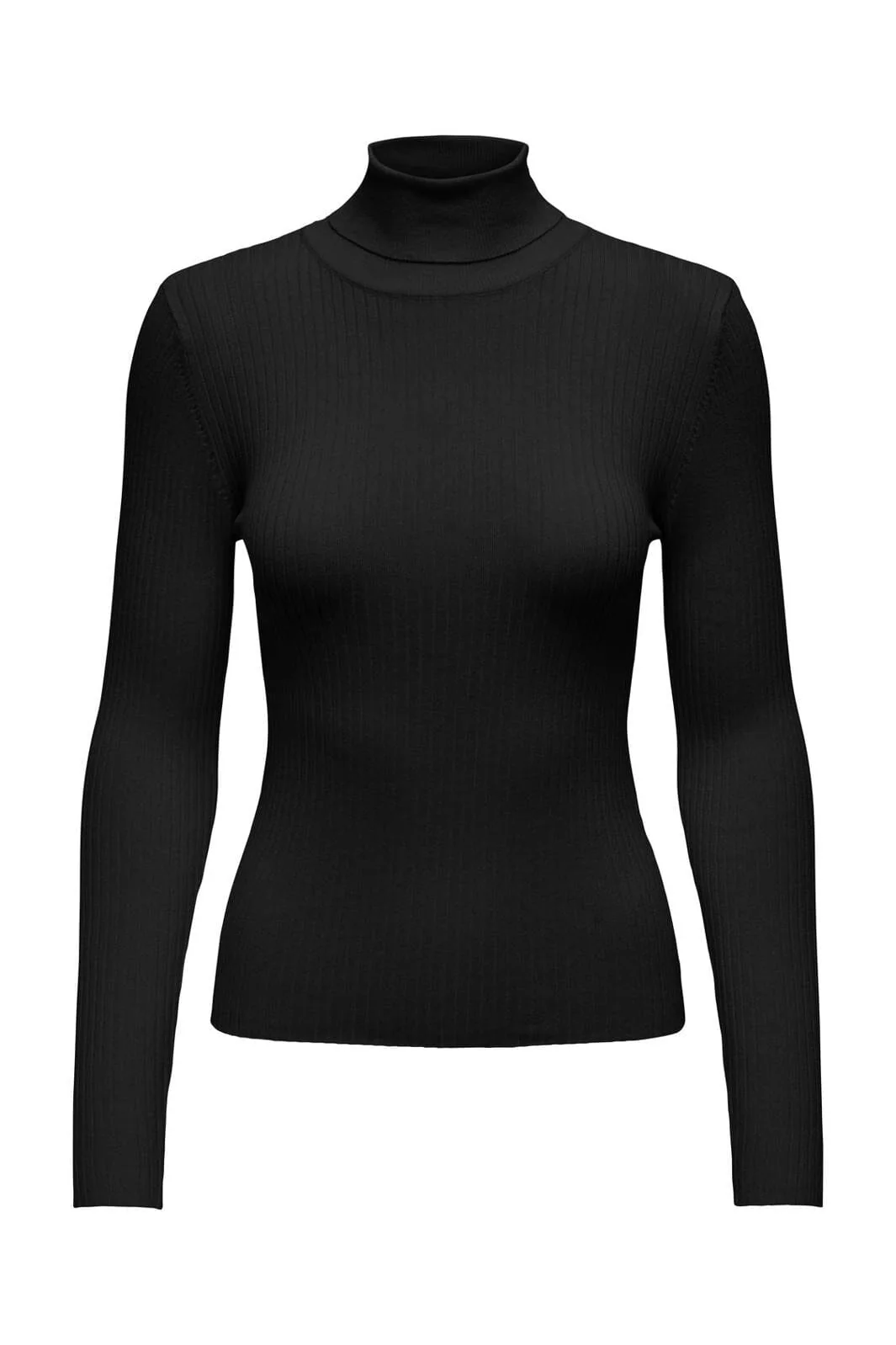 JDY JDYplum L/S Roll Neck Pullover Knt 4609030 black