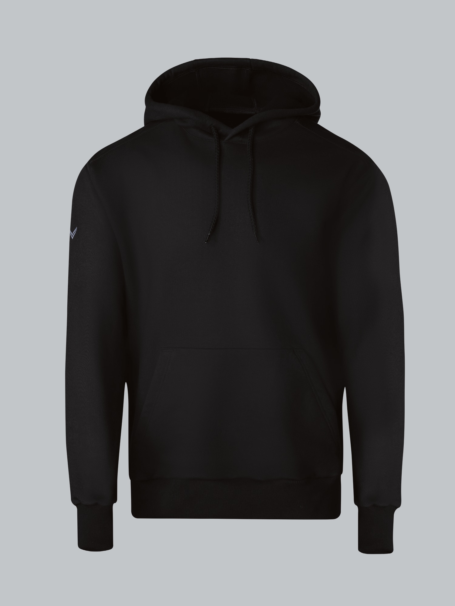 Hoodie aus SweatqualitätSchwarz