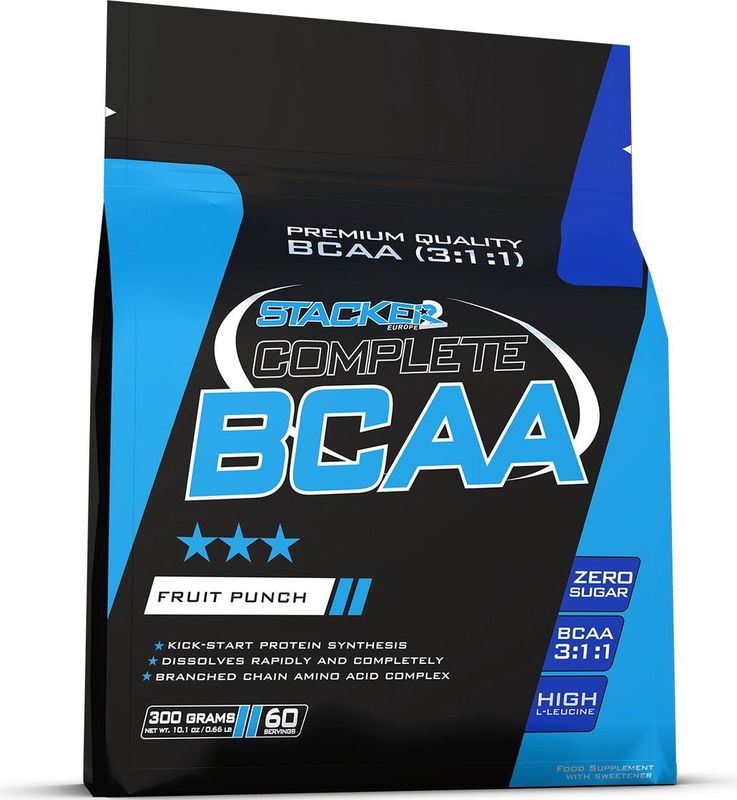 Complete BCAA - Fruit Punch [300gr] | Stacker2 Europe