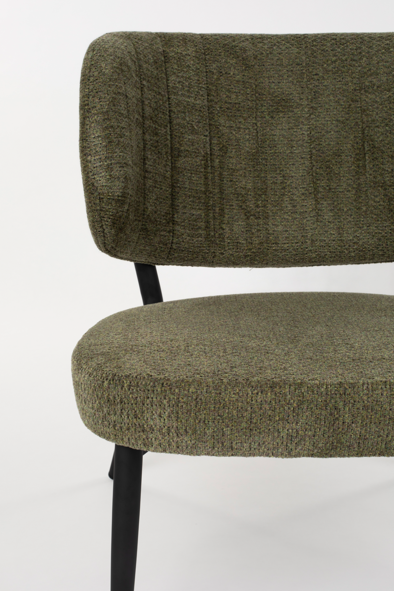 Fauteuil Sanne groen grijs