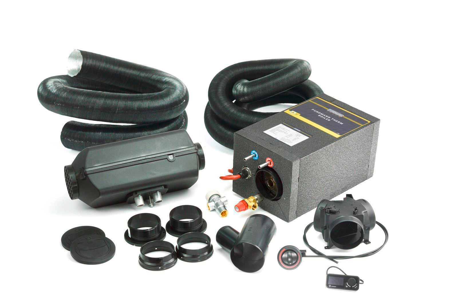 Pundmann Warmduscher-Set 12V / 200 W / Air 4D / 6 Liter