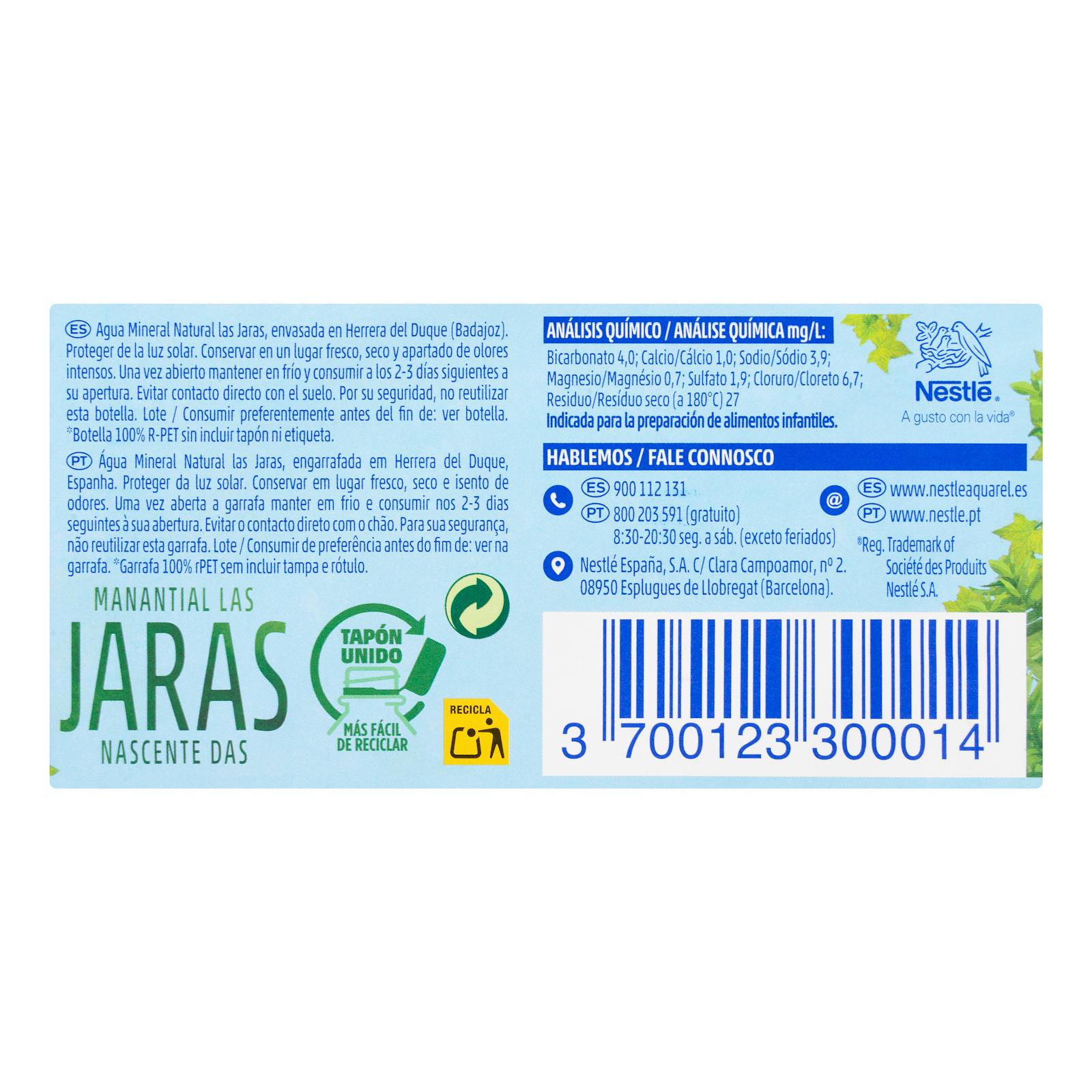 Eau minérale Nestlé Aquarel grande capacité