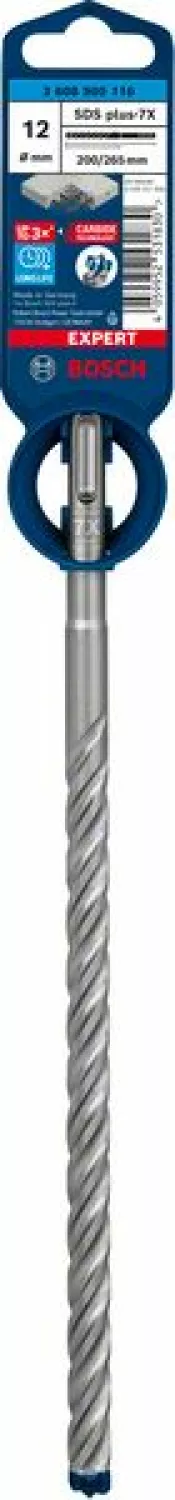 Bosch 2608900110 EXPERT Hamerboor SDS plus-7X - 12x200x265mm