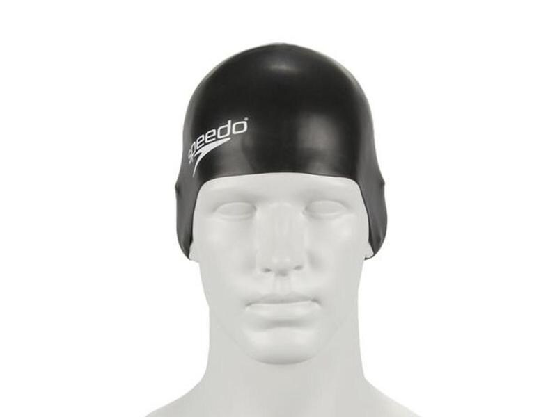 Speedo Badekappe Plain Moulded Silicone Cap Jr. Badekappe für Kinder