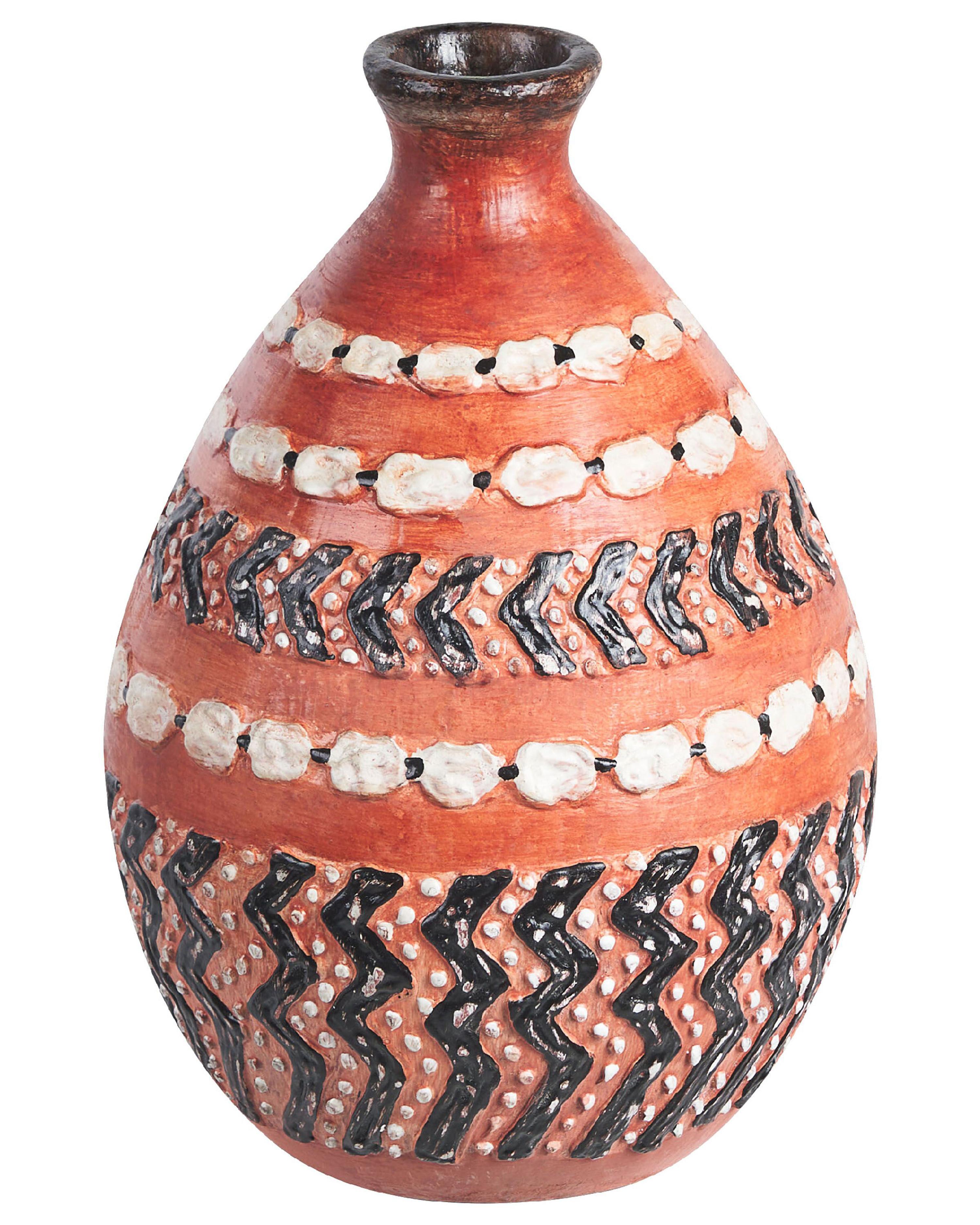 Decoratieve vaas KUMU Keramiek 36 cm Bruin