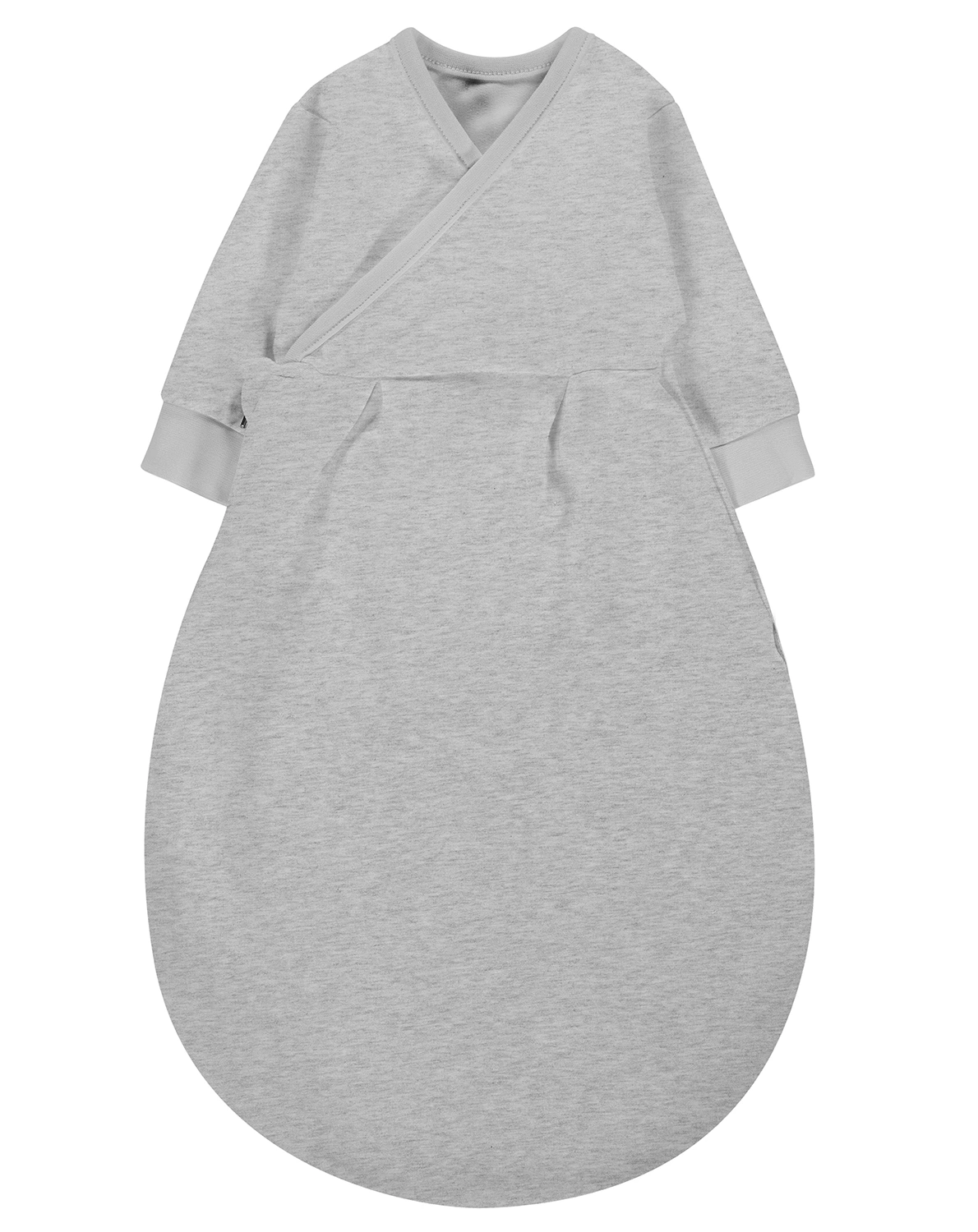 Innen-Schlafsack BABY-MÄXCHEN® in grau melange