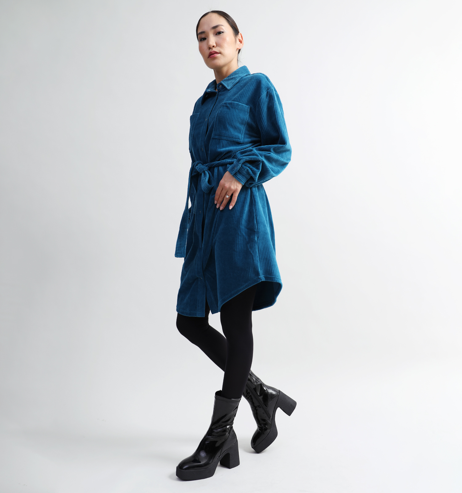 Hemdjurk blauw