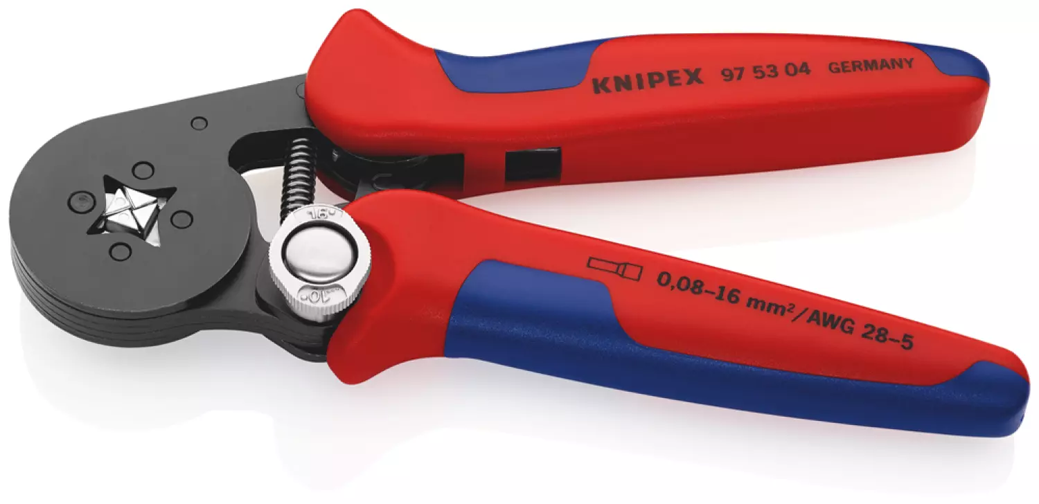 Knipex 975304SB Zelfstellende Krimptang - 180mm