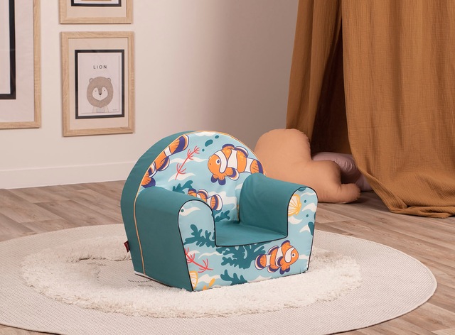 Knorrtoys® Sessel »Clownfish« für Kinder; Made in Europe