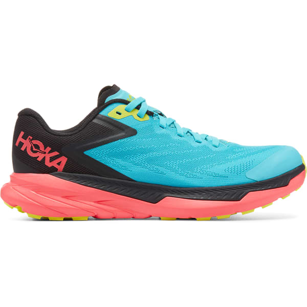 Chaussure trail HOKA ONE ONE ZINAL W SCUBA SCUBA BLUE/DIVA PINK