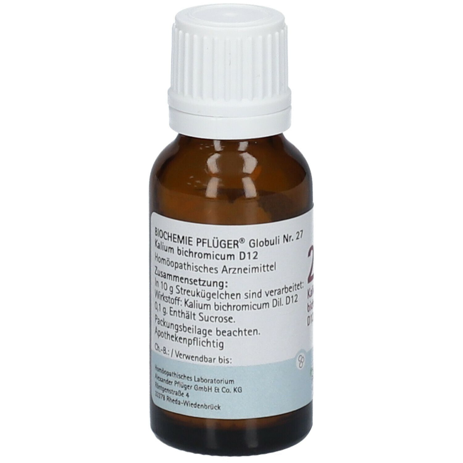 BIOCHEMIE PFLÜGER® Nr. 27 Kalium bichromicum D12