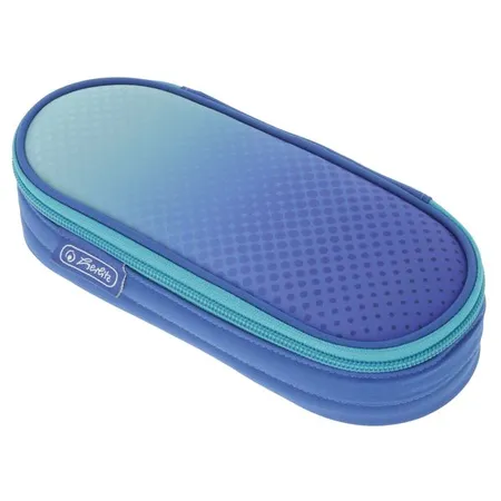 Herlitz Faulenzer Etui Dip Dye Blue/Turquoise