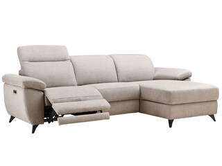 Ecksofa NINA 272 x 164 cm stonegrau