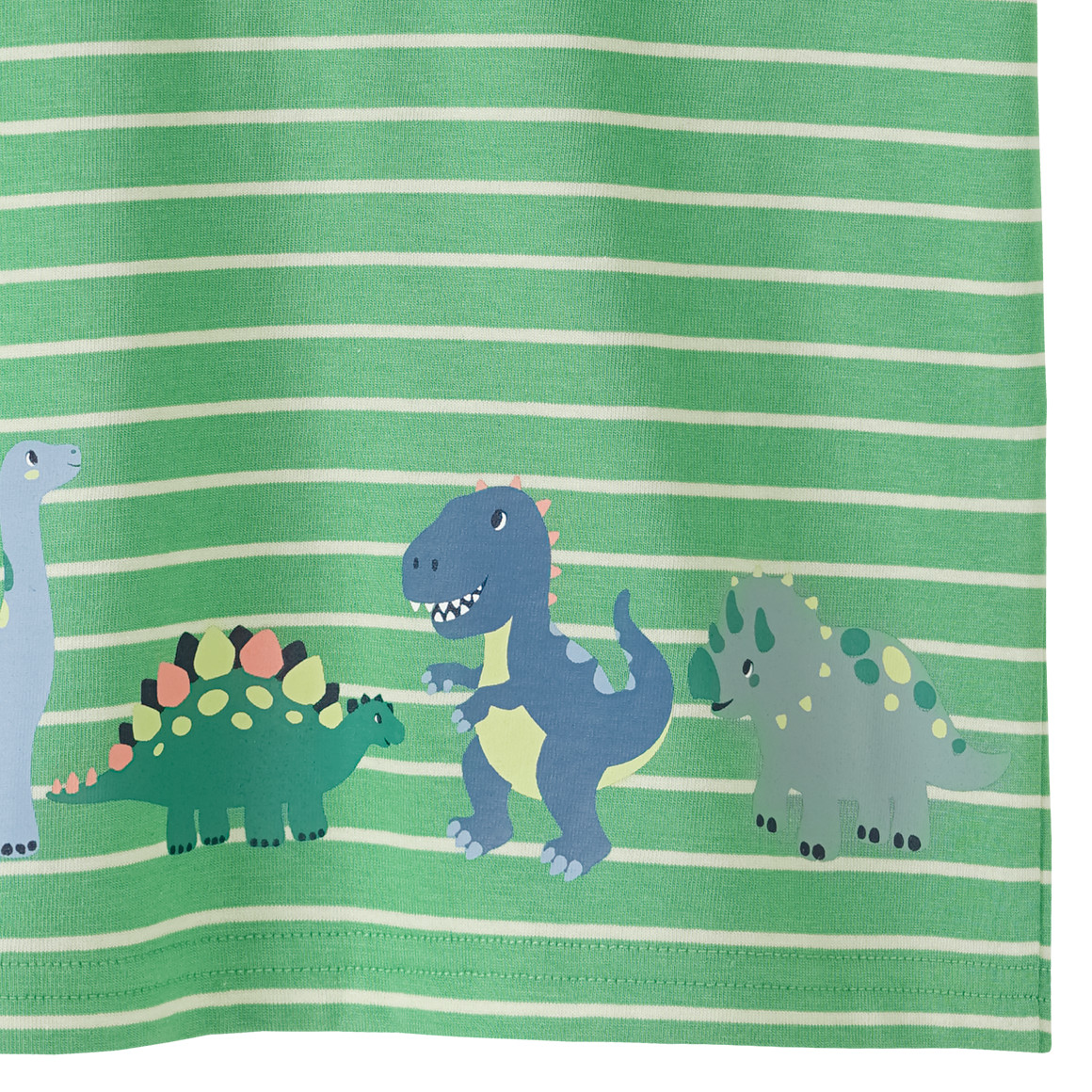 Topomini Baby T-Shirt mit Dino-Motiven grün