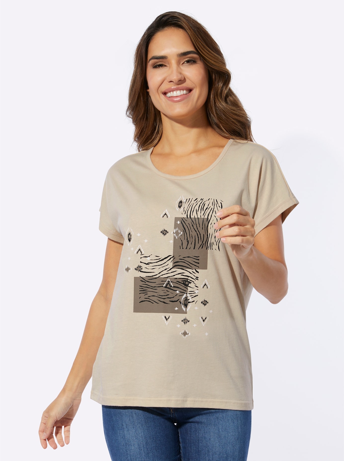 Classic Basics Rundhalsshirt »Rundhals-Shirt«, 1 Stk.