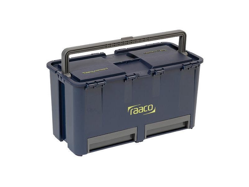 Raaco Werkzeugkiste Compact 27 Werkzeugkoffer, dunkelblau