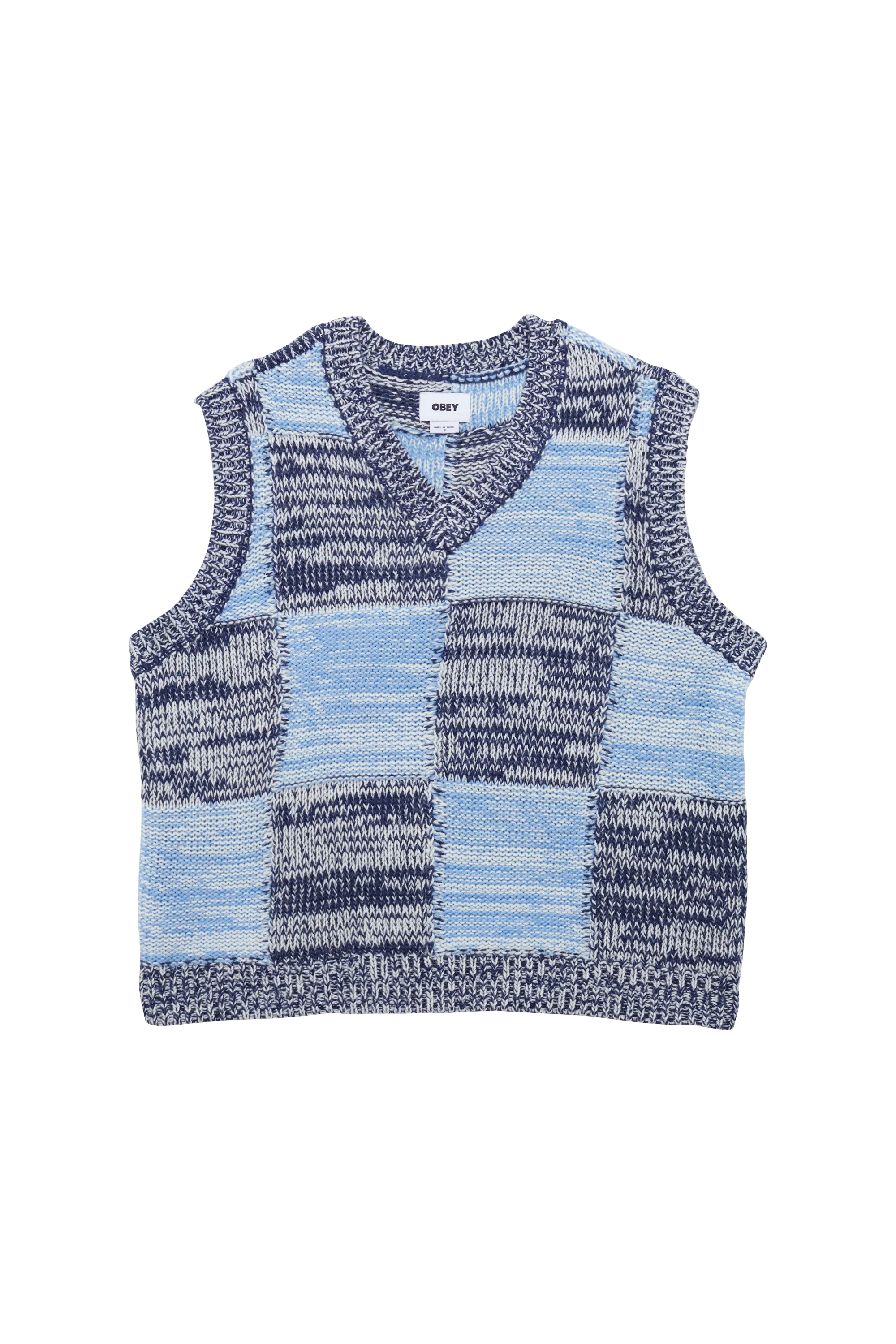OBEY Pull sans manches MIRA SWEATER ANV ACADEMY Multicolore