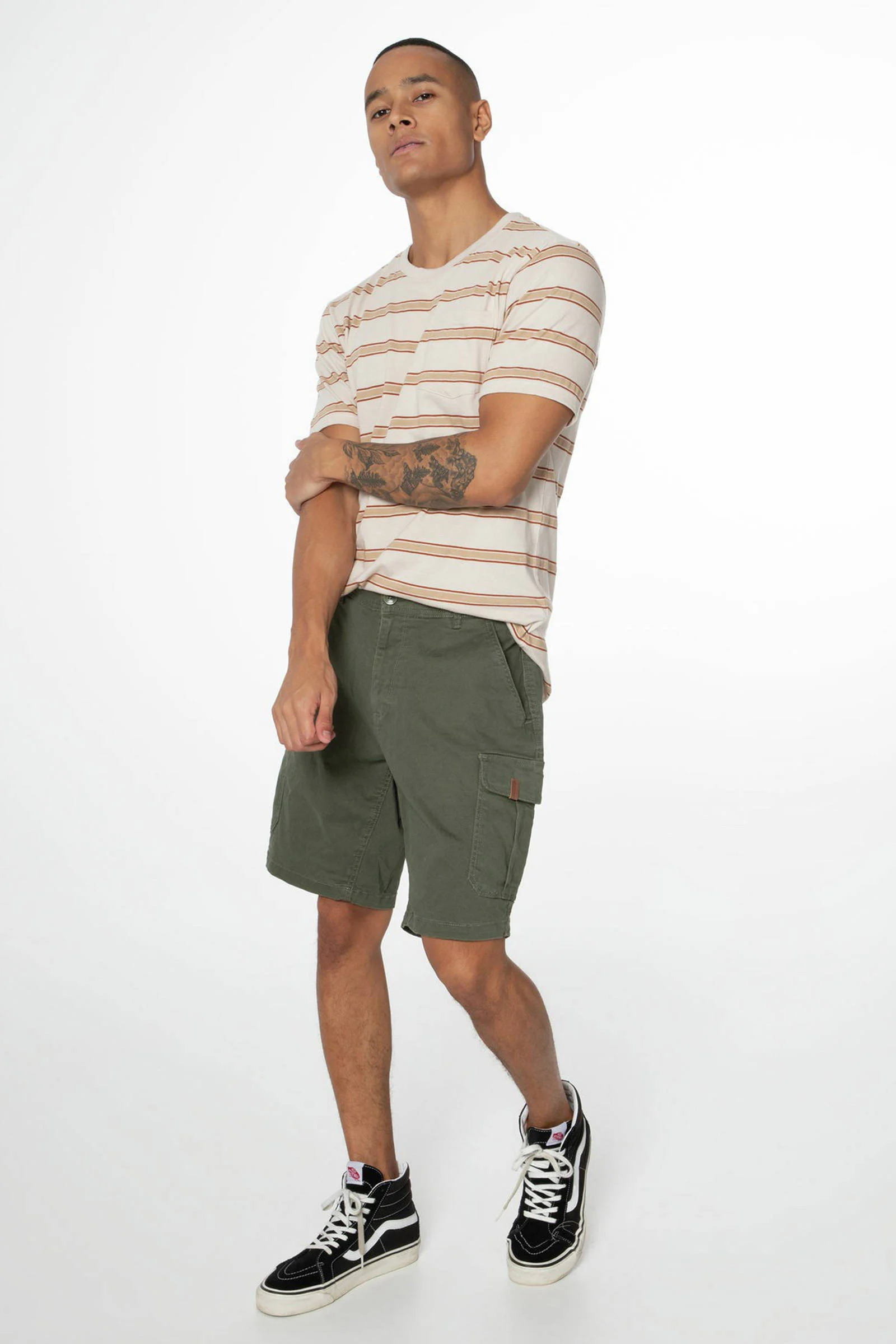 Protest regular fit cargo short  PRTNYTRO spruce