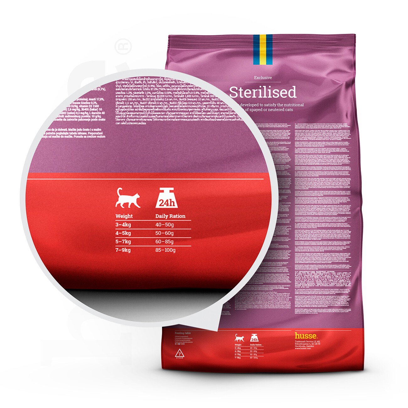 husse Sterilised Huhn & Mais 2 kg