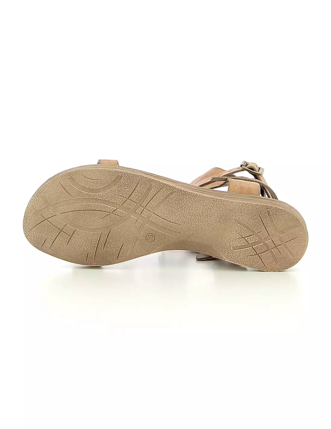 18 + DILCATY 6543 CAMEL - Sandales & nu-pieds Camel
