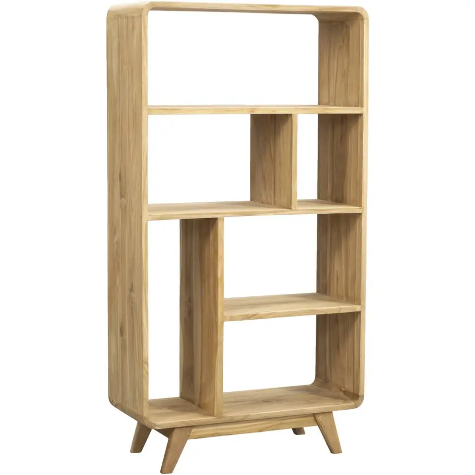 Wandkast Bulan - naturel - 80x33x150 cm