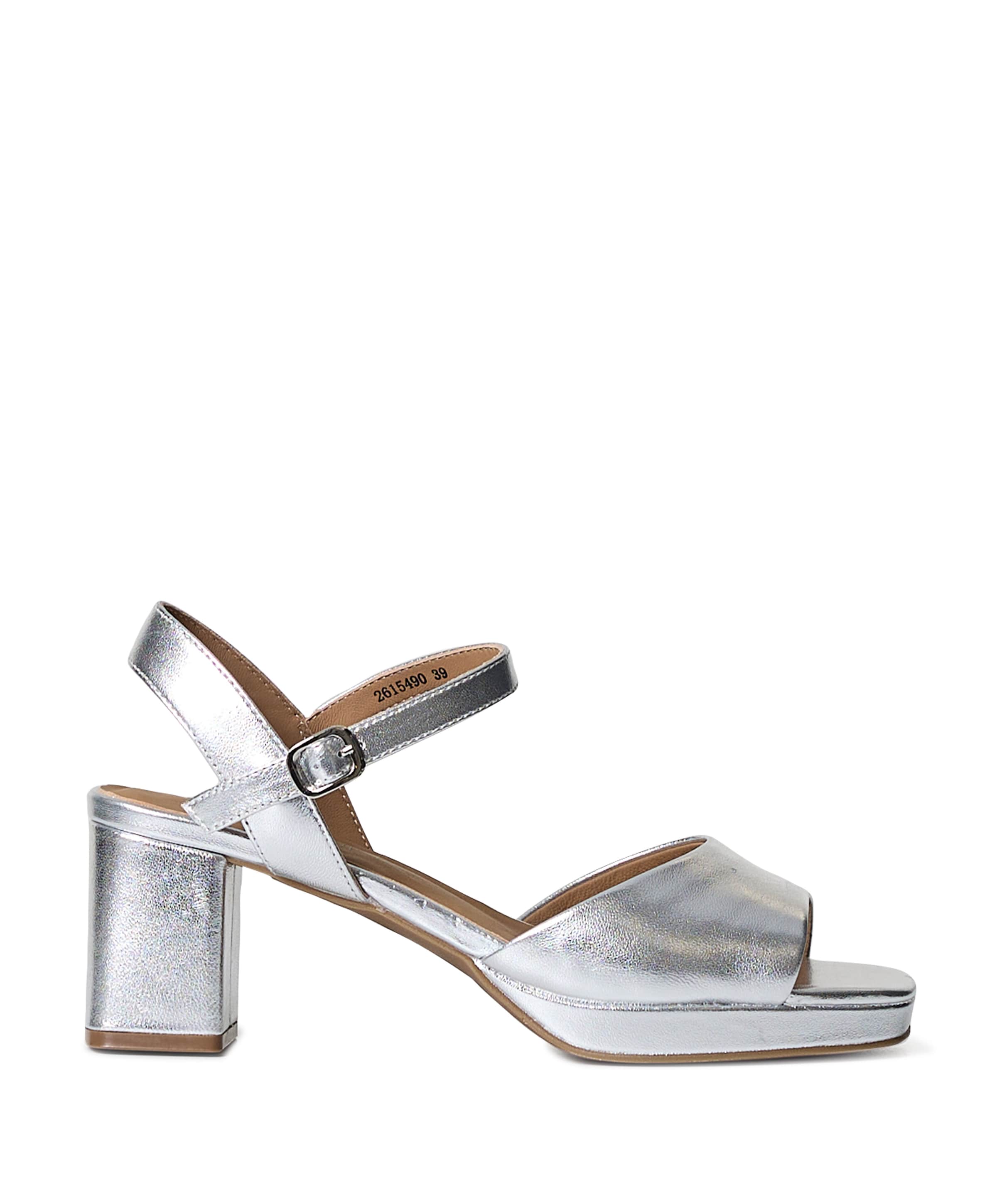 Di Lauro  Tylina dames sandalets zilver