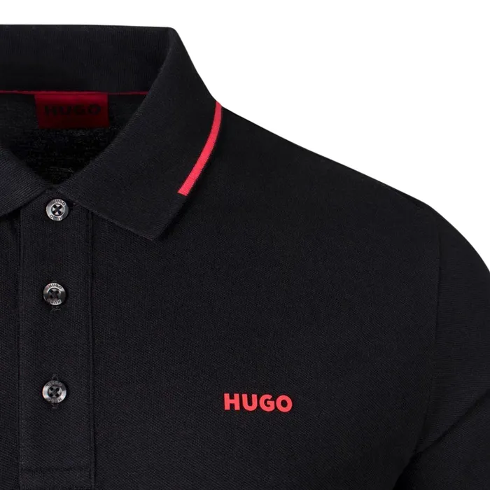 Boss Hugo Derriko Longsleeve Polo Heren