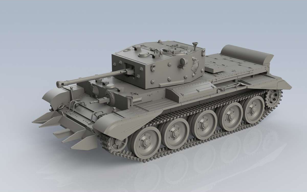 Airfix - Cromwell Mk.IV Tank Byggesæt - 1:35 - A1373