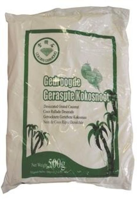 Golden Diamond Gedroogde Geraspte Kokosnoot 500g