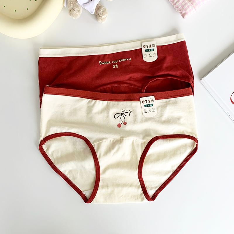 Nikiki - Panty / Set met strikprint en contrasterende rand