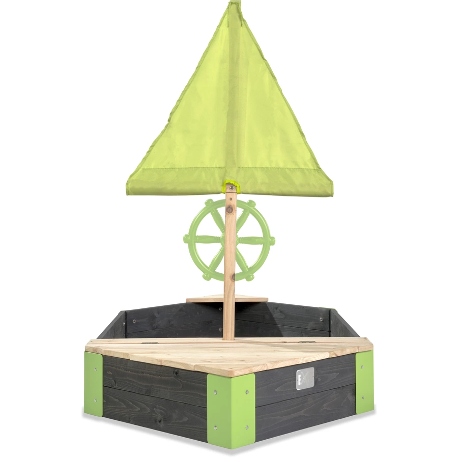 EXIT Holzsandkasten Boot Aksent, 190 x 90 cm