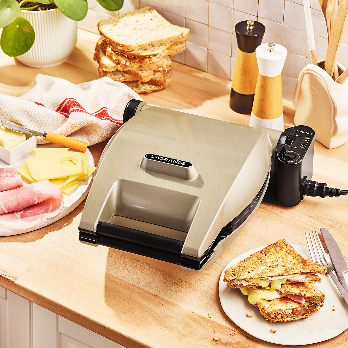 LAGRANGE<br>Ferra de waffle premium 019 122V
