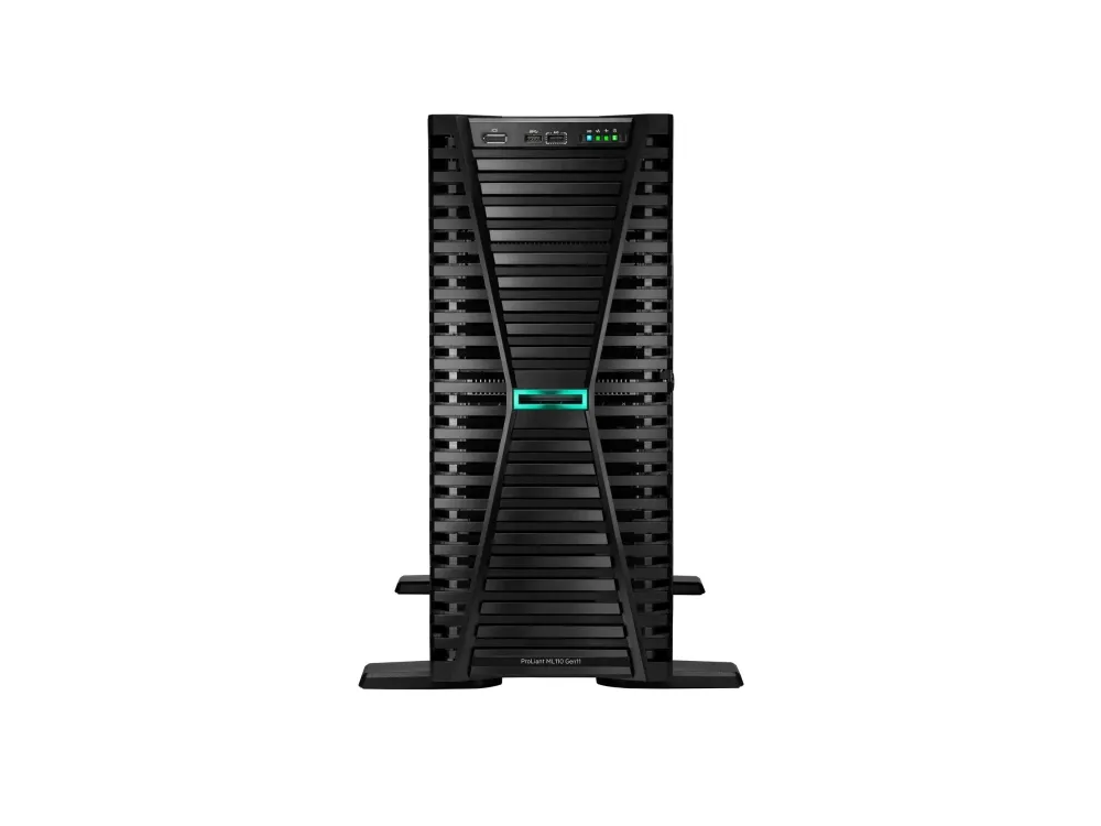 HPE ProLiant ML110 Gen11 - Server - tower 4.5U - envejs - 1 x Xeon Silver 4510 / op til 4.1 GHz - RAM 32 GB - SATA/SAS/PCI Express - hot-swap 2.5