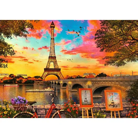 Ravensburger Puzzle - Paris und die Seine, 1000 Teile