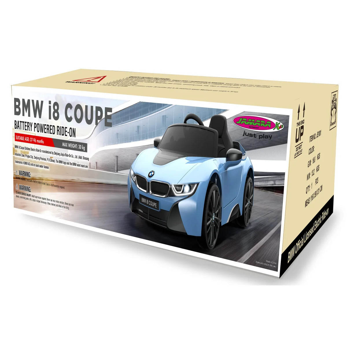 Jamara Jamara Kinderauto Ride-on BMW I8 Coupe schwarz