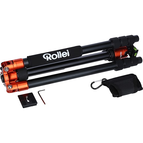 Rollei C5i kamerastativ i aluminium - orange