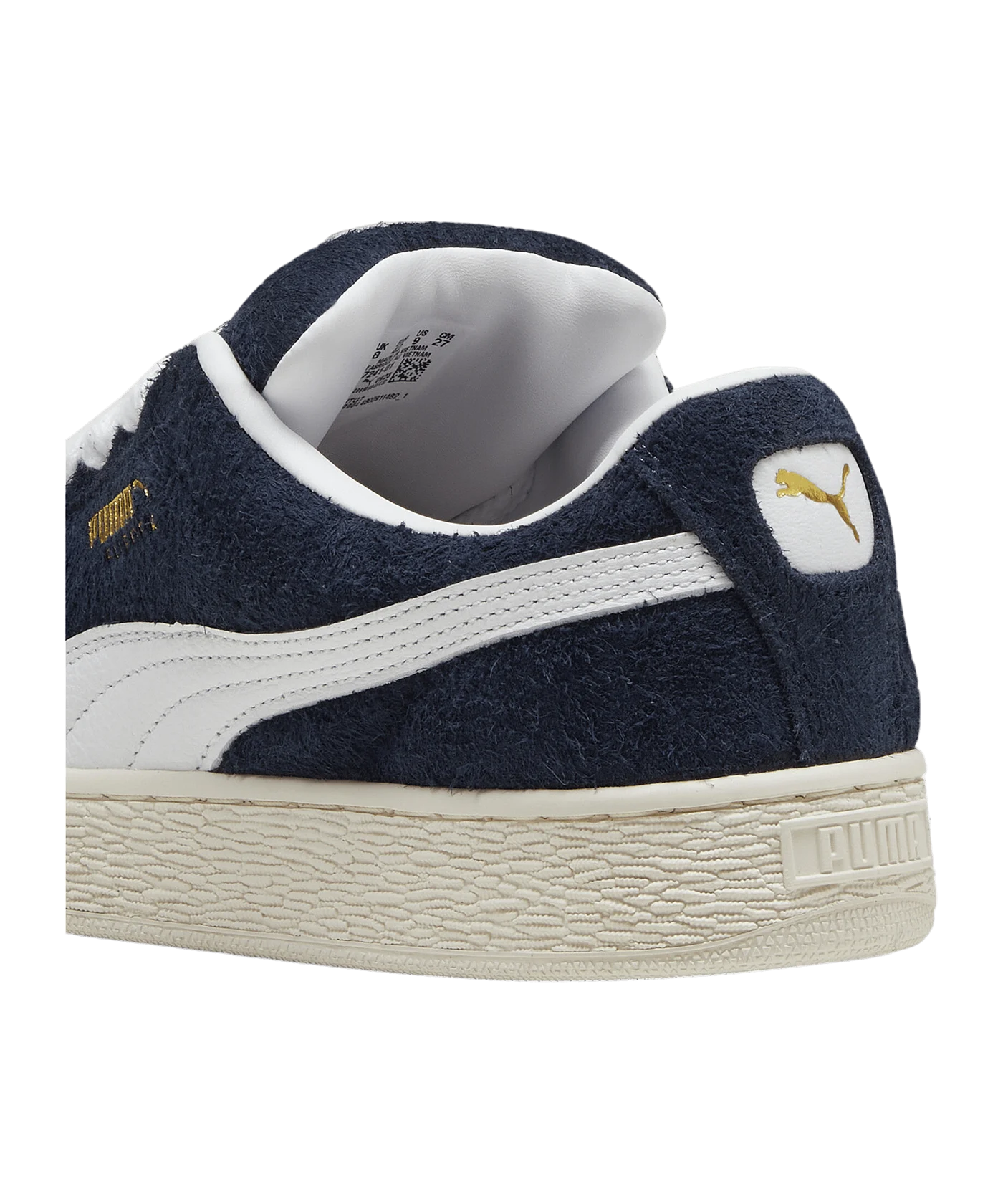 PUMA Suede XL Hairy Blau Weiss F01