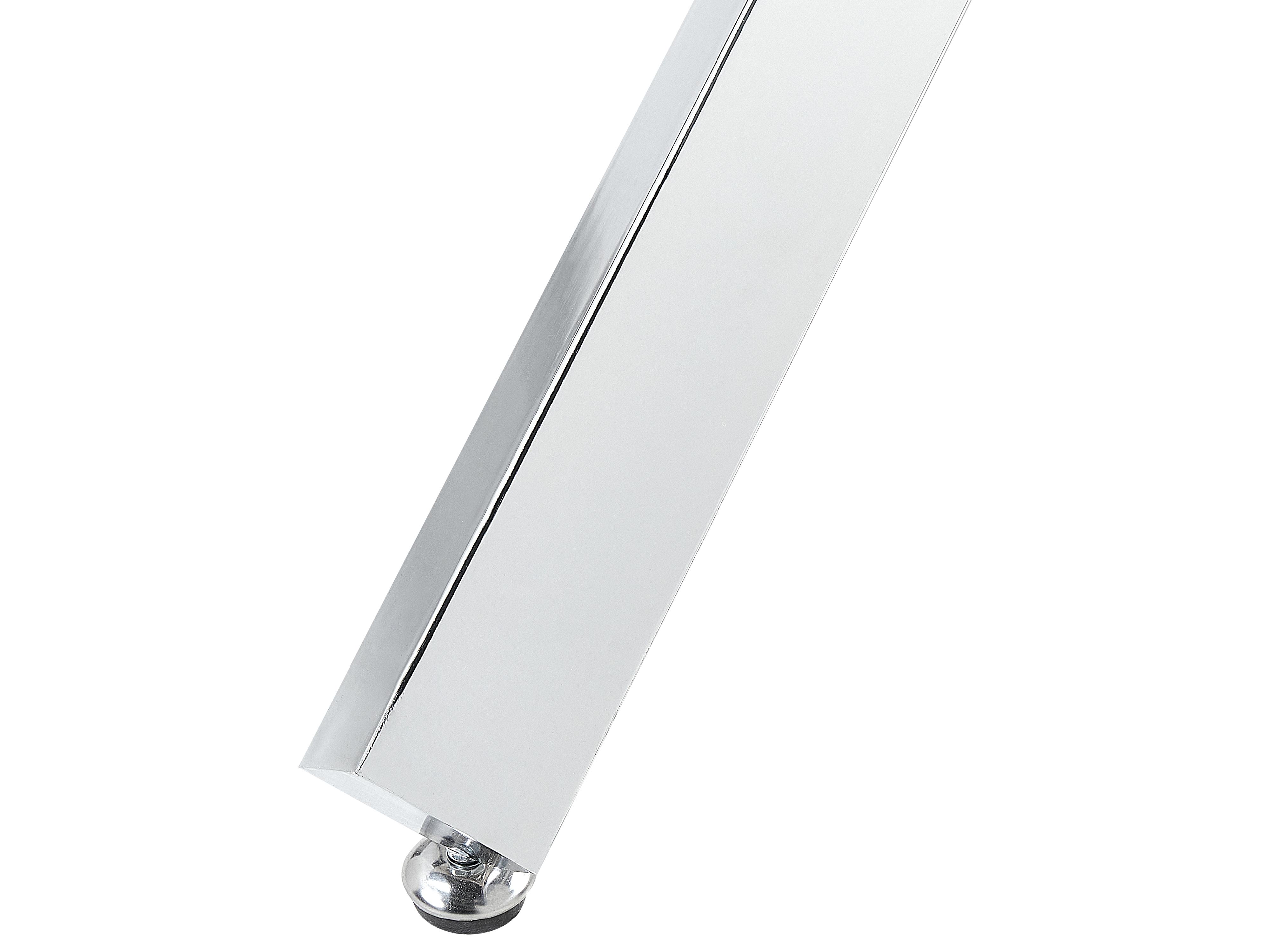 Eettafel BUTLER Zilver 110 cm Veiligheidsglas 110 cm