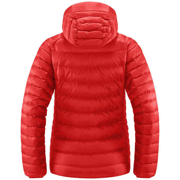 Doudoune randonnée HAGLÖFS ROC DOWN HOOD W ZENITH RED