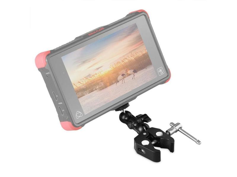 Smallrig Multi-Functional Crab-Shaped Clamp mit Ballhead Ma Multifunktionale Klemme mit Kugelkopfarm
